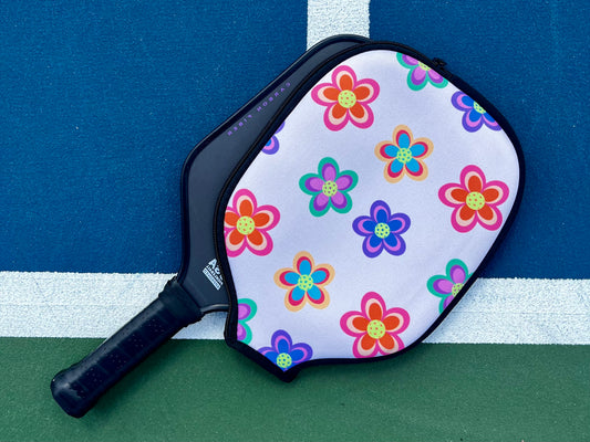 Flower Power Neoprene Paddle Cover