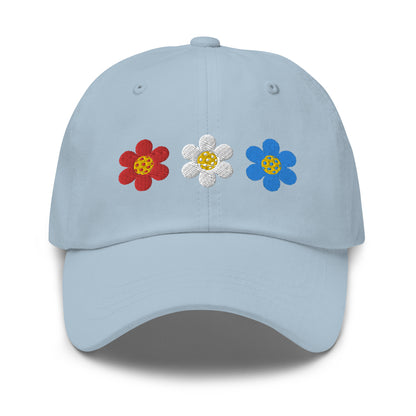 Pickleball Flower Hat